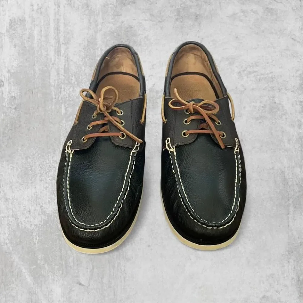 Polo Ralph Lauren Bernard Leather Boat Shoes | Men’s Size 13D | Loafers